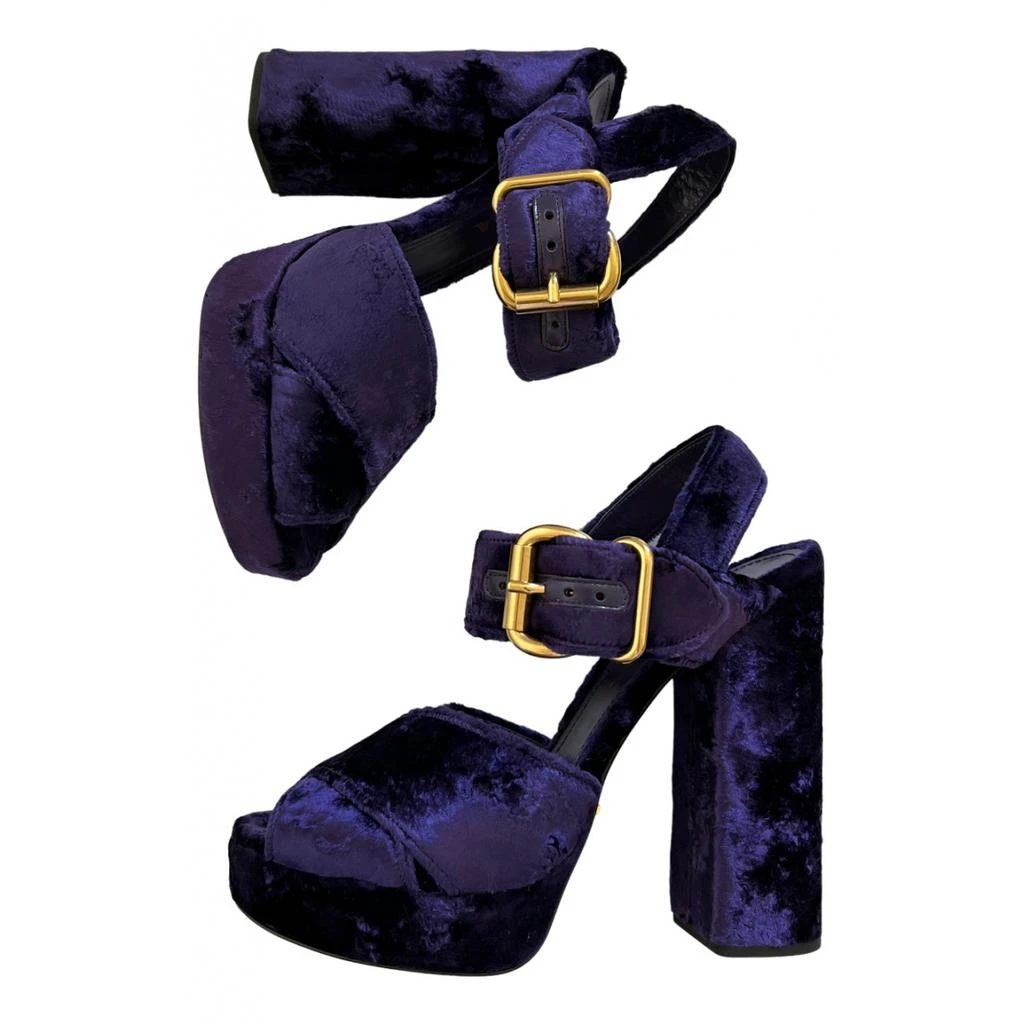 Prada Prada Velvet sandal 1