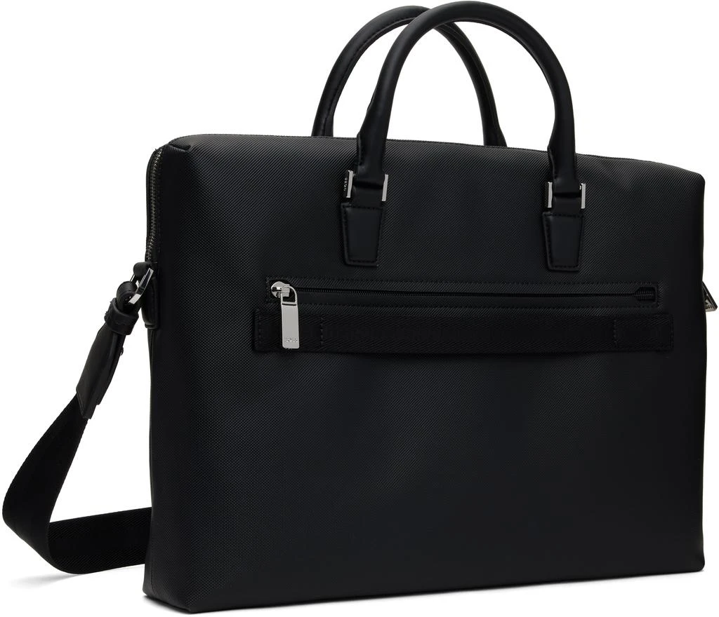 Hugo Boss Black Grained Faux-Leather Briefcase 3
