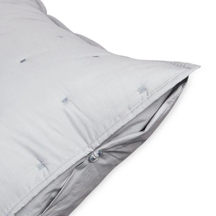 sky Tufted Quilted Euro Shams, Pair - Exclusive 2