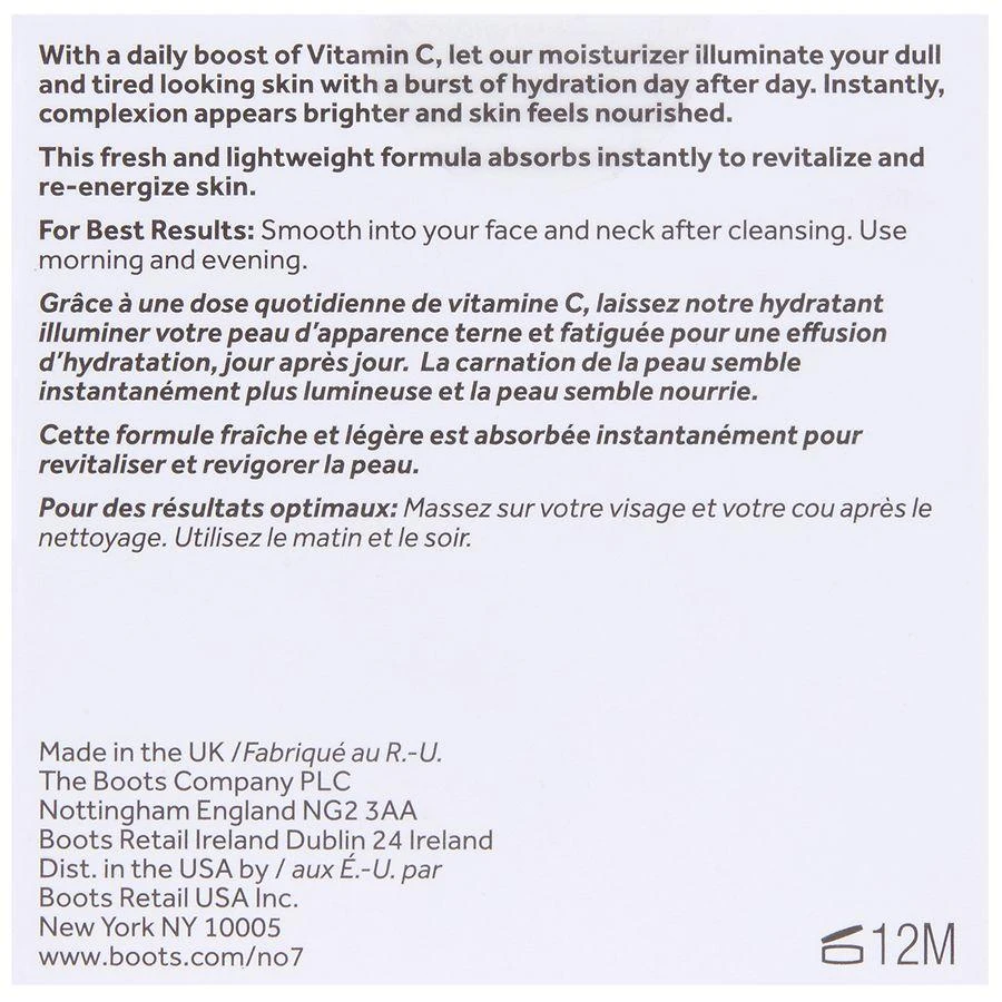No7 Radiance+ Vitamin C Daily Brightening Moisturizer 2