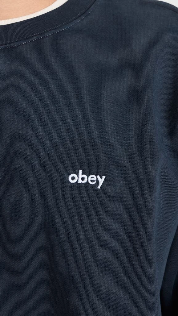 Obey Lowercase Pigment Crew 5