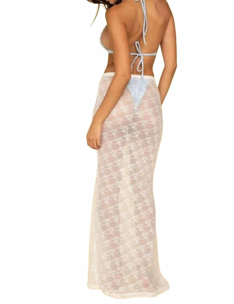 Montce Bows Lace Natalia Skirt 2