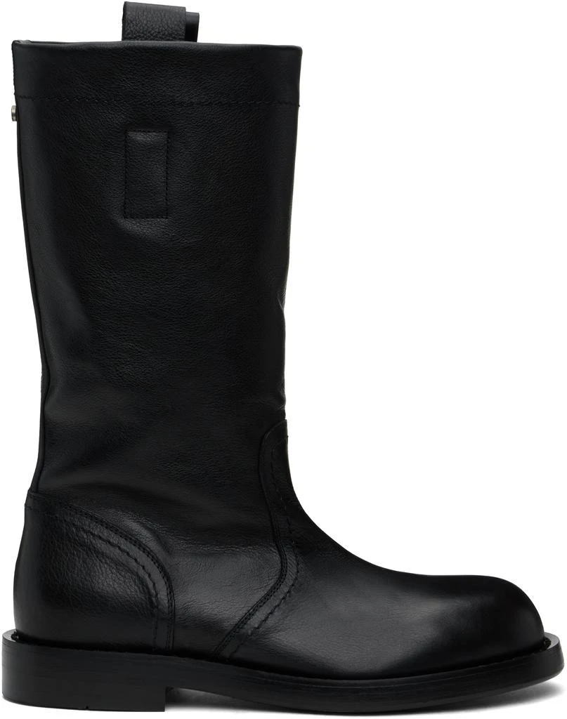 ANN DEMEULEMEESTER Black Bente Boots 1