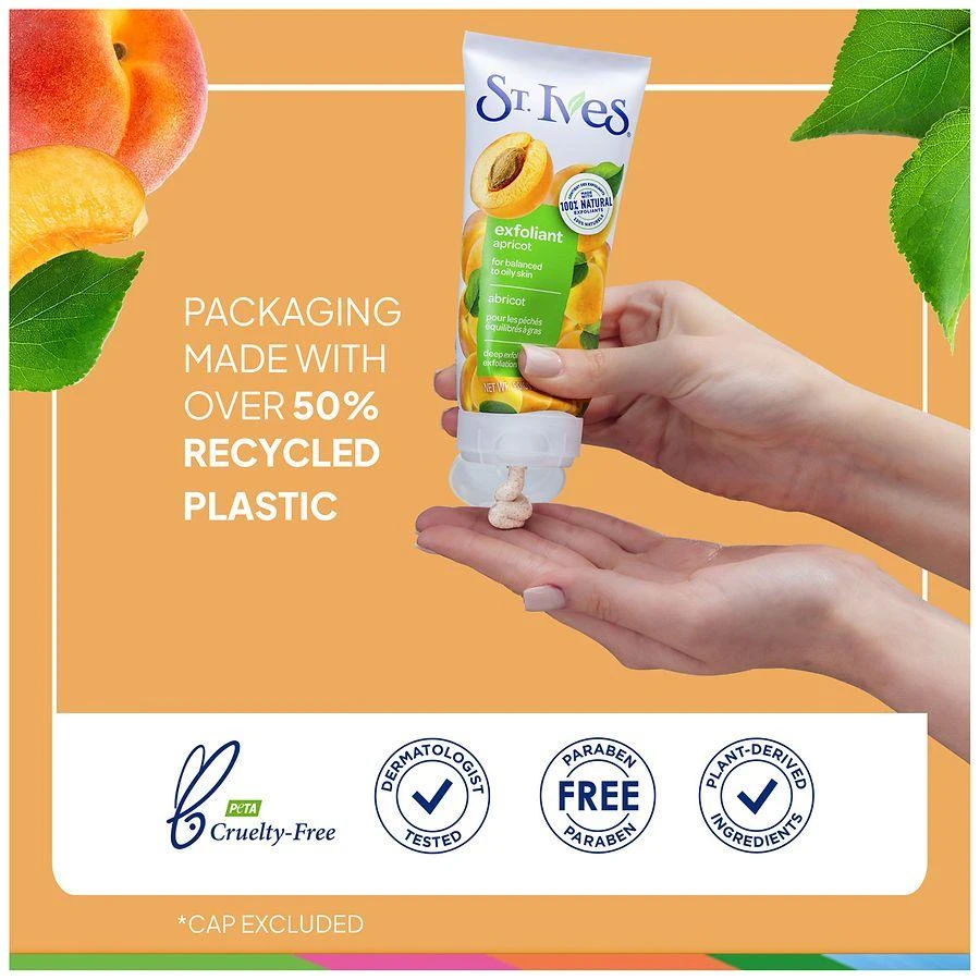 St. Ives Fresh Skin Apricot Face Scrub Apricot 6