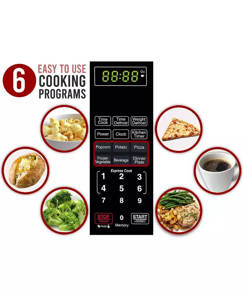 Farberware Classic 1000-Watt Microwave Oven 3