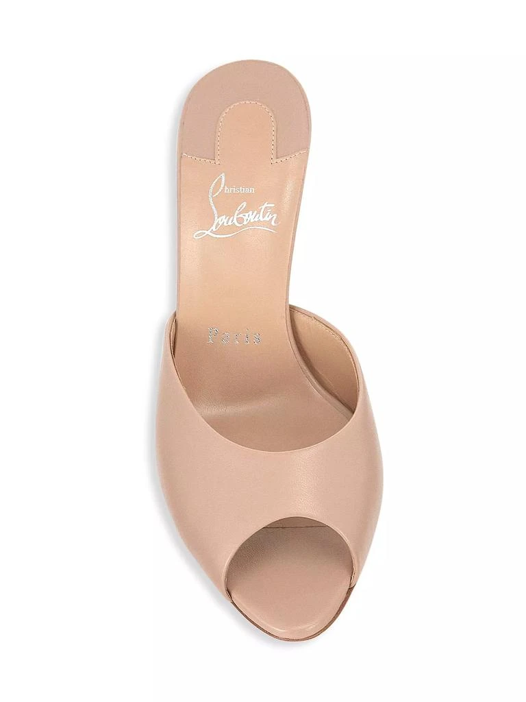 Christian Louboutin Me Dolly 55MM Leather Kitten Heel Sandals 4
