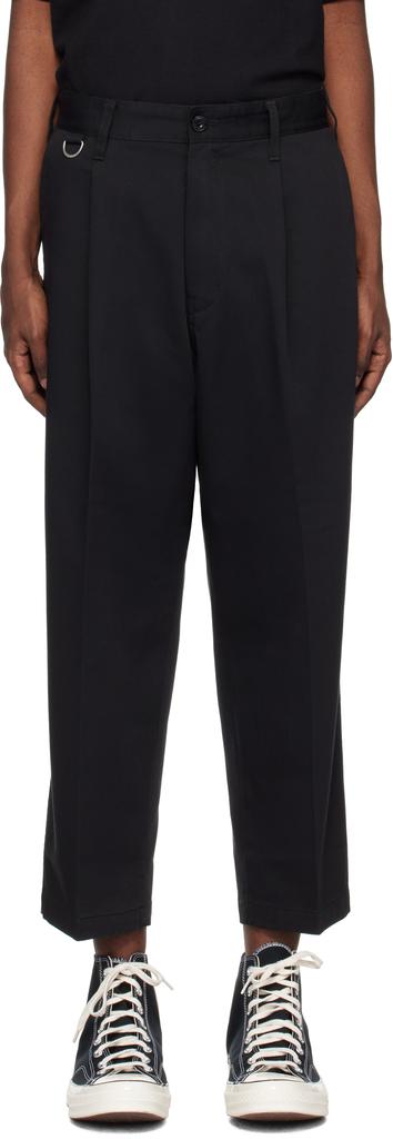 NEIGHBORHOOD Black Dickies Edition Tuck Wide Trousers