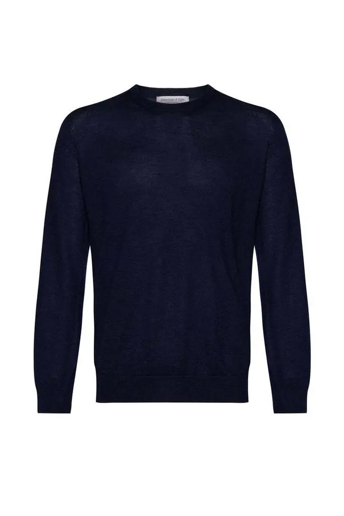 Johnstons of Elgin Superfine cashmere round neck jumper 6