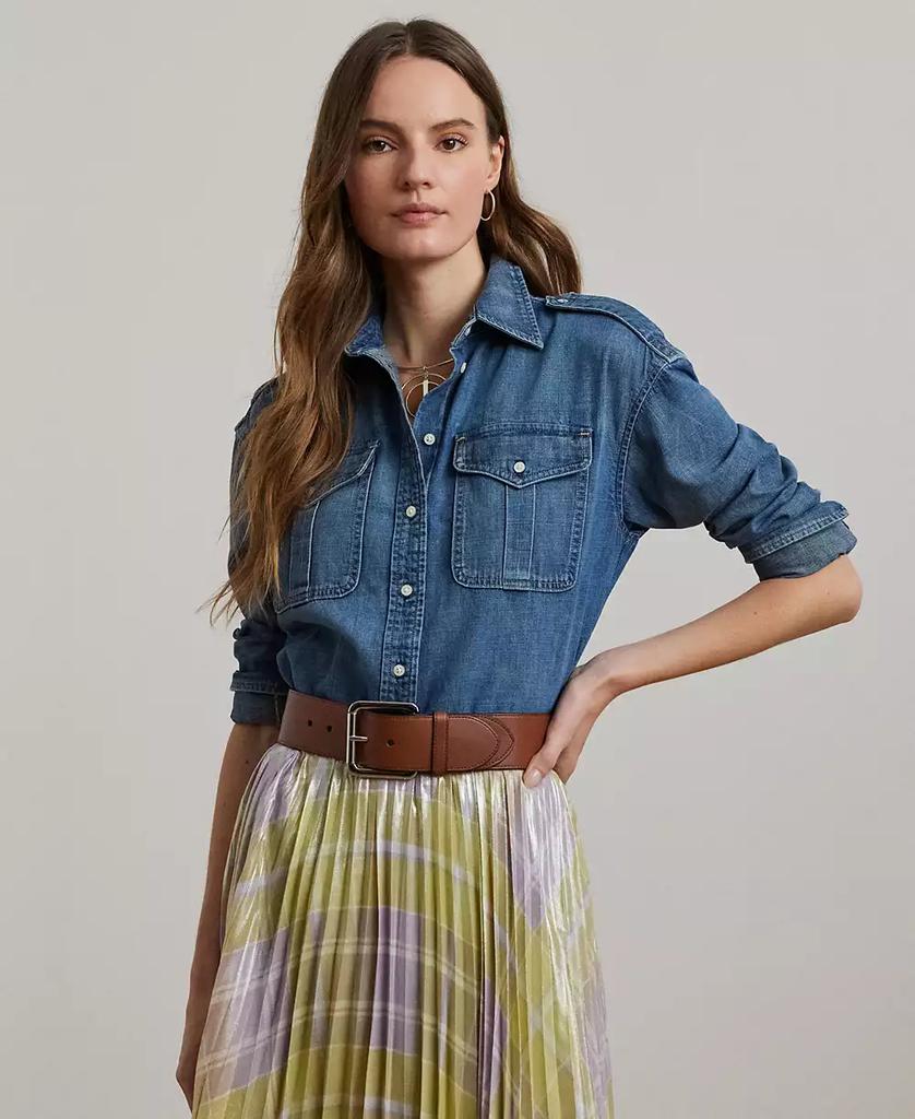Ralph Lauren Women's Relaxed-Fit Denim Shirt
