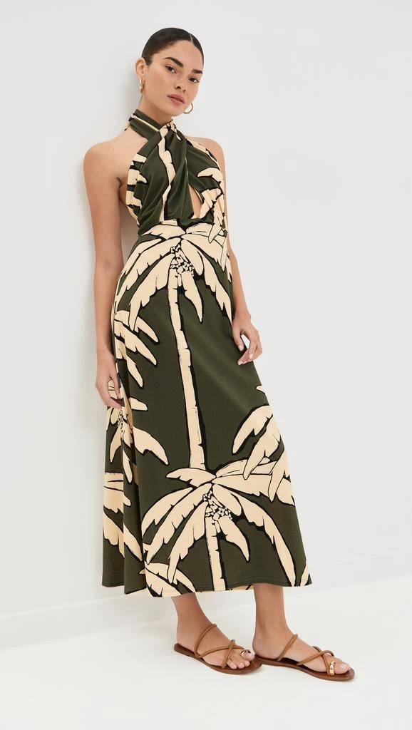 JOHANNA ORTIZ Oceanic Mantra Ankle Dress 1