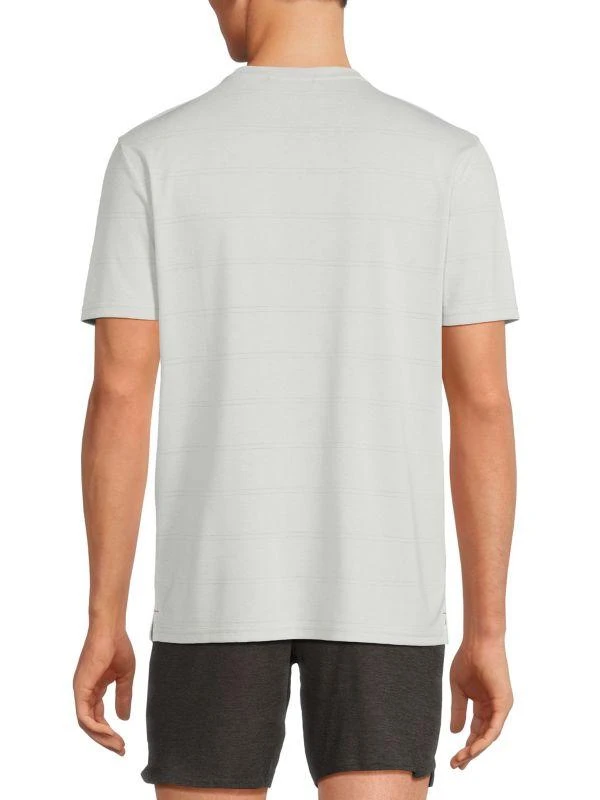 Avalanche Striped Crewneck Tee 2