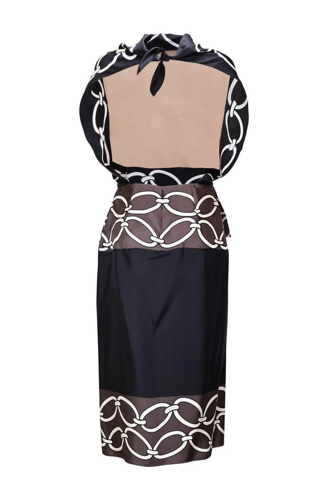 Valentino Valentino Chain 1967 Printed Midi Dress 2