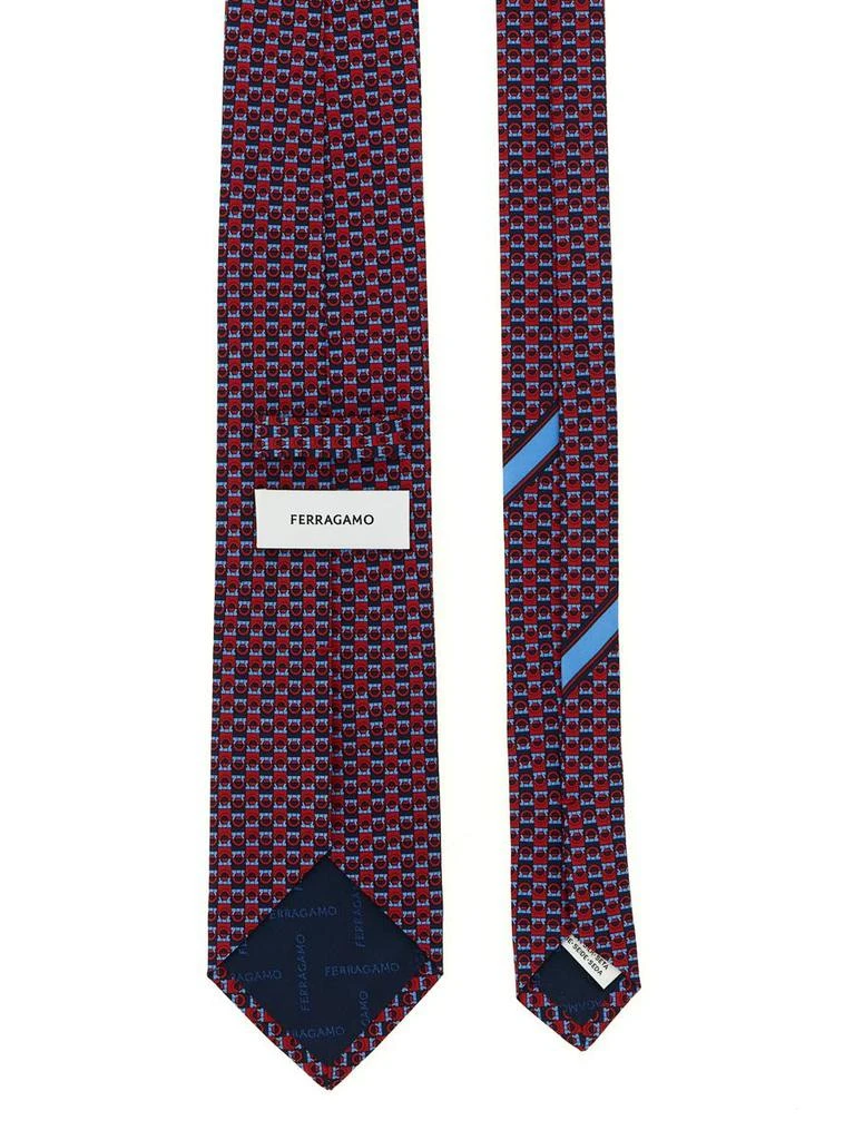 Salvatore Ferragamo Salvatore Ferragamo 'Gancini' Print Tie 2