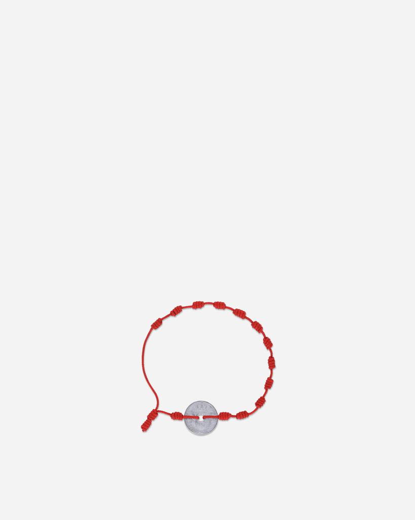 NEIGHBORHOOD Cord Cross Bracelet Black - Fashion Accessories
