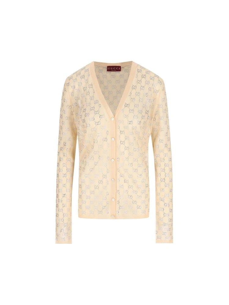Gucci Gucci GG Embellished Cardigan
