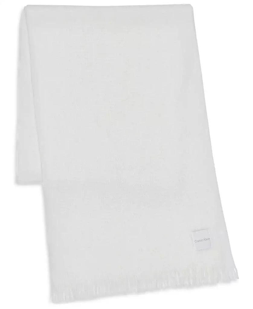 Calvin Klein Super Soft Fringe Detail Scarf 3