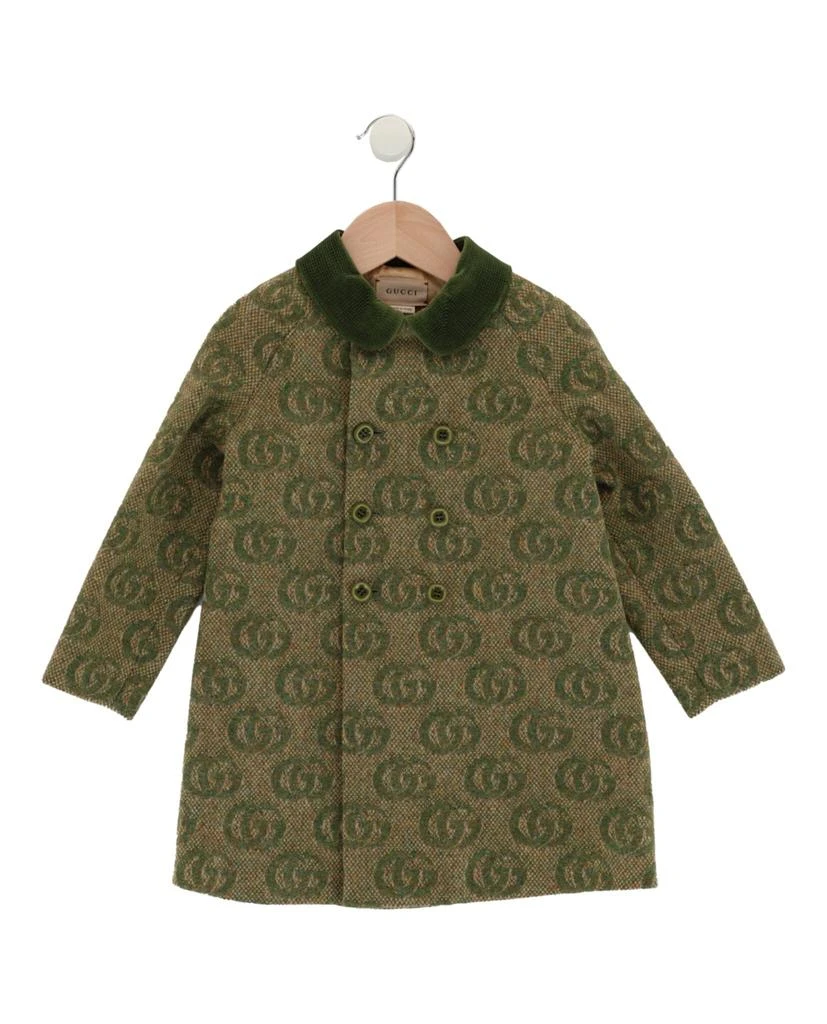 Gucci GG Embroidered Logo Coat