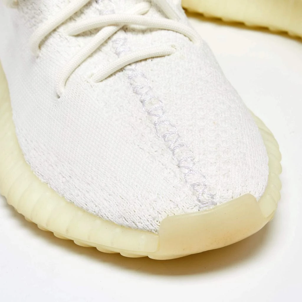 YEEZY Yeezy x Adidas White Knit Fabric Boost 350 V2 Triple White Sneakers Size 42 7