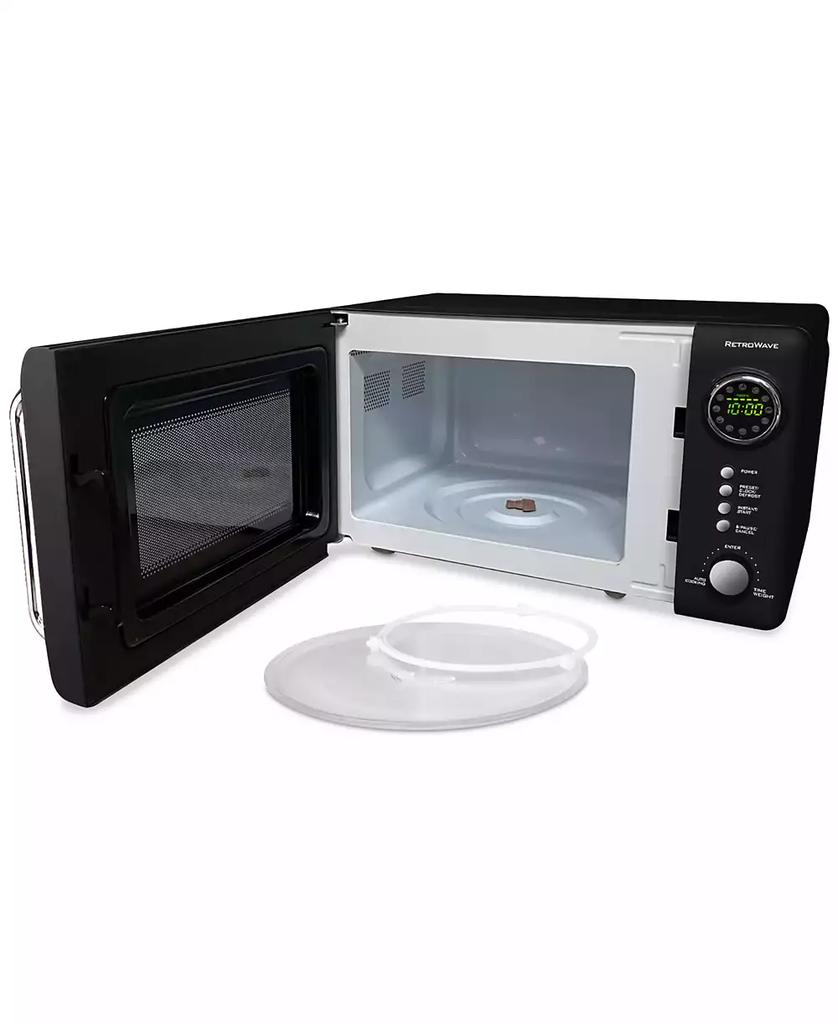 Nostalgia NRMO7AQ6A Retro 700-Watt LED Microwave