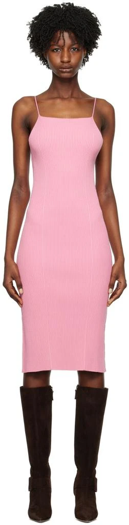 AERON Pink Zero104 Midi Dress 1