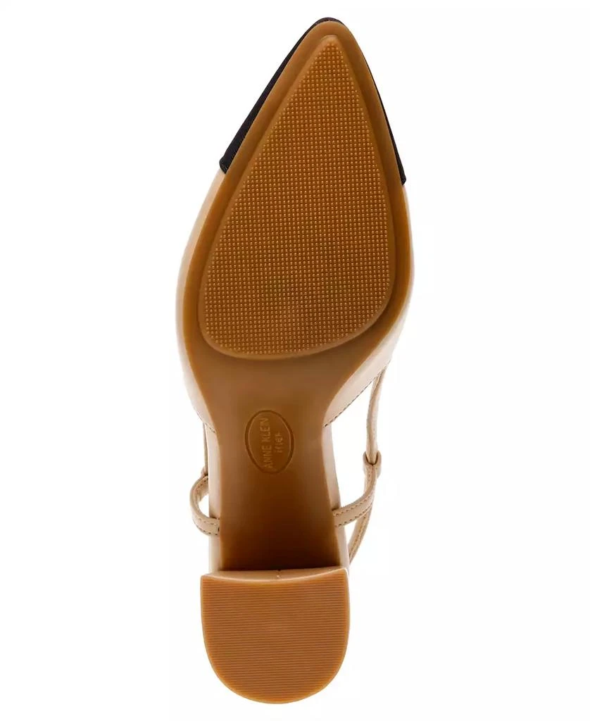Anne Klein Women's Brooklyn Block Heel Slingback Dress Pumps 5