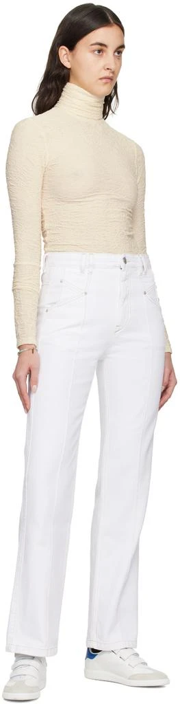 Isabel Marant White Beth Sneakers 5