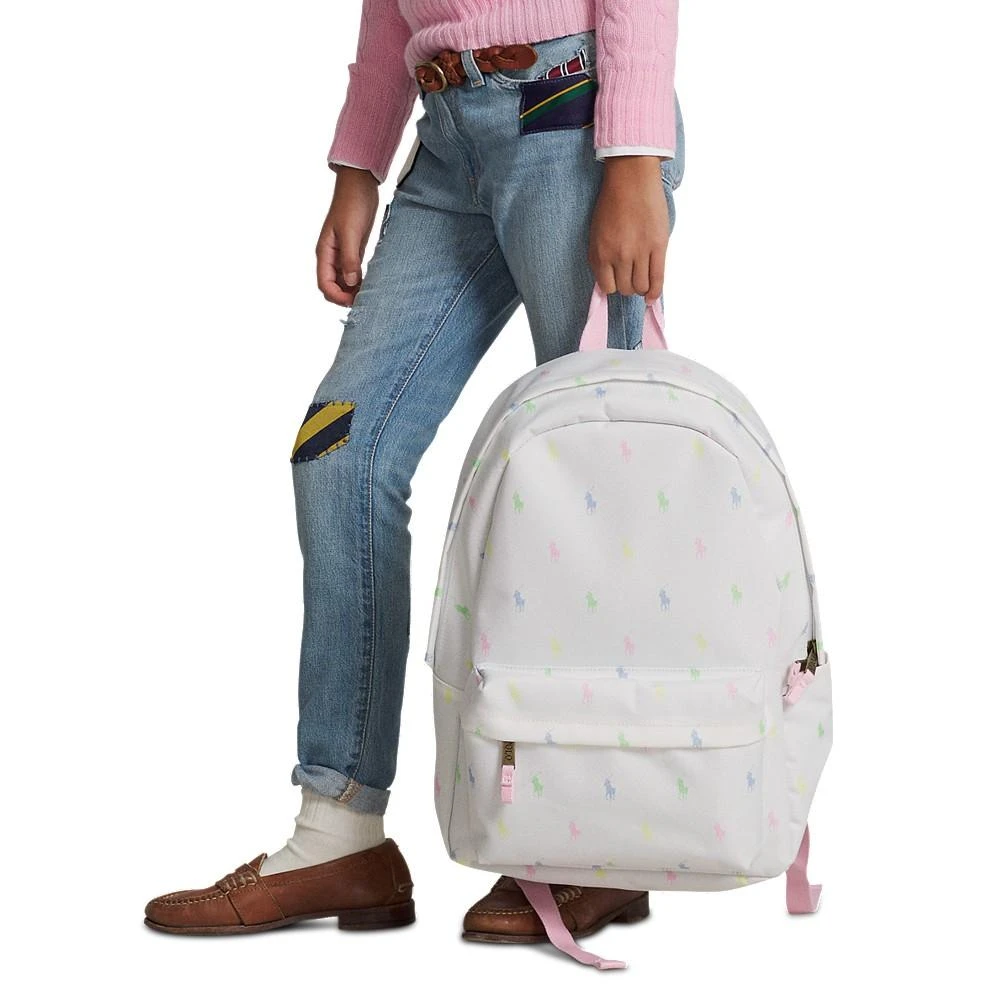 Polo Ralph Lauren Big Girls Pony Adjustable Backpack 1