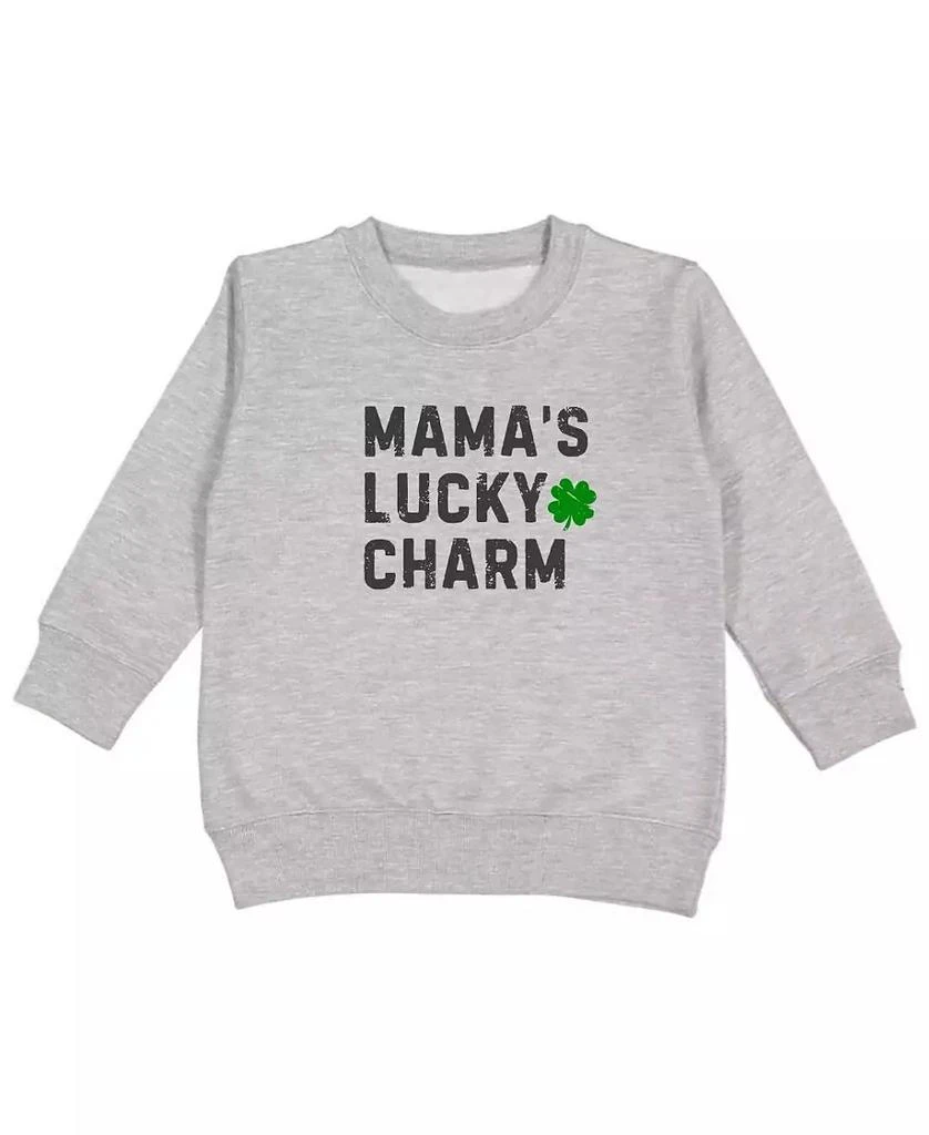 Sweet Wink Toddler Boys Mama
s Lucky Charm St. Patrick
s Day Sweatshirt