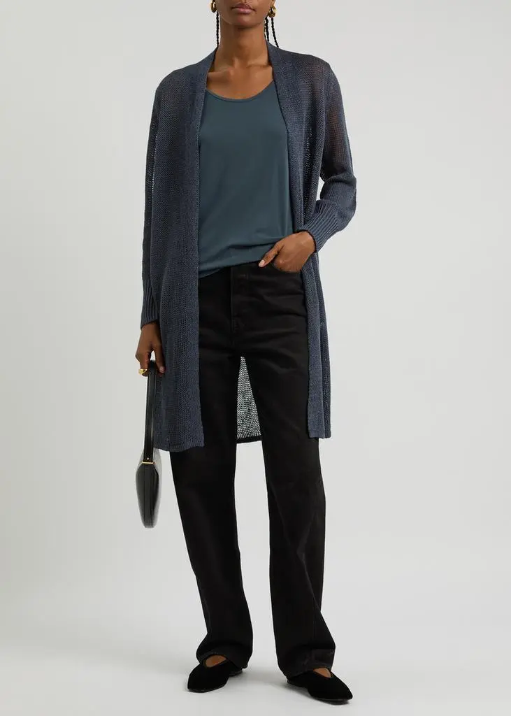 Eileen Fisher Silk-jersey tank  4