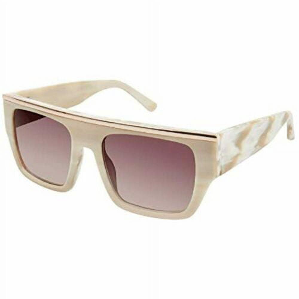 L.A.M.B. Women's 51mm Tan Marble Sunglasses