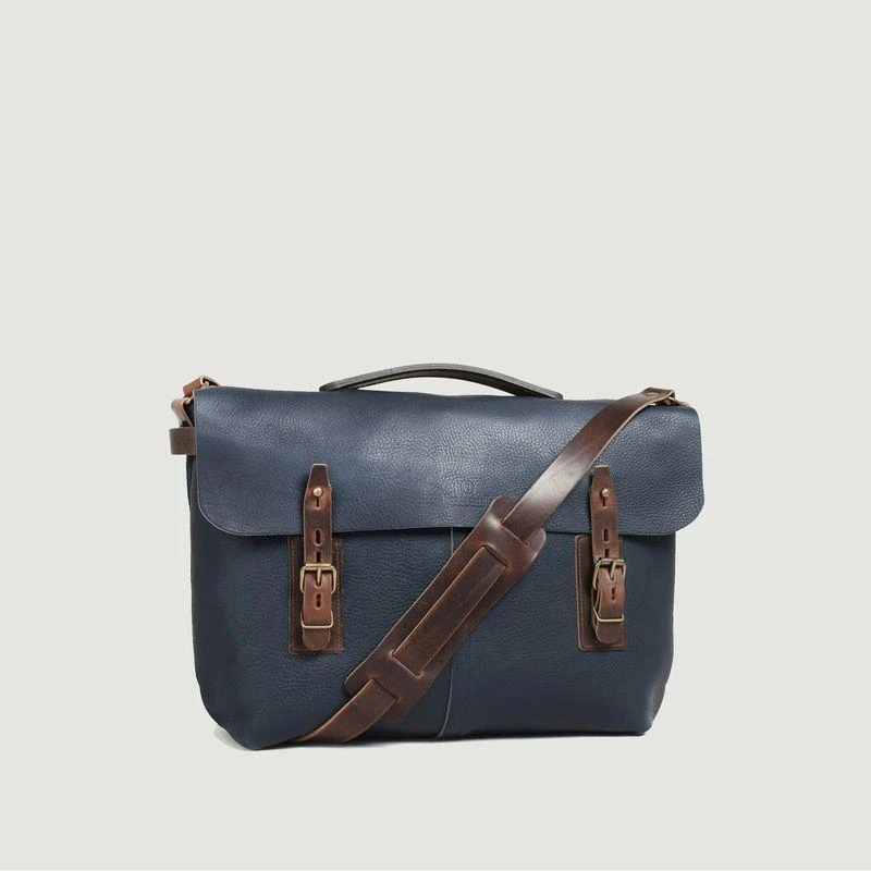 Bleu de Chauffe Postman bag Lucien Navy Pain Brûlé BLEU DE CHAUFFE 2