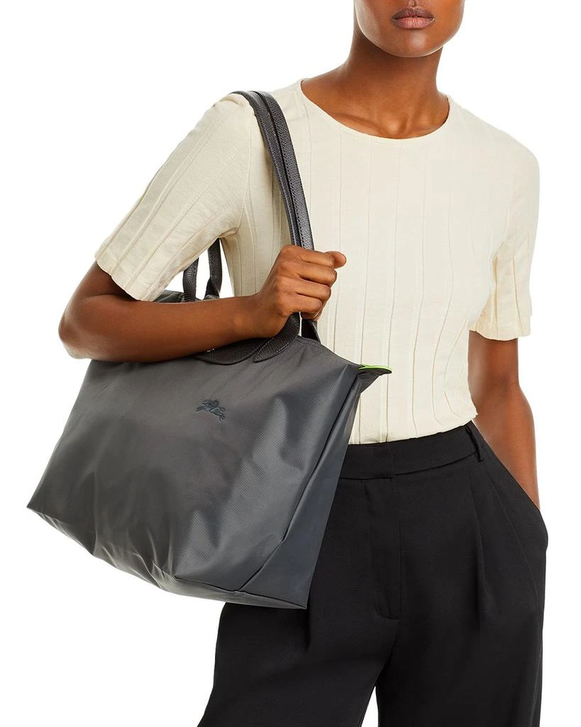 Longchamp Le Pliage Green Large Nylon Tote Bag 3