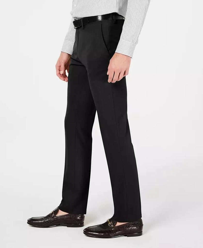 Kenneth Cole Men's Gabardine Skinny/Extra-Slim Fit Performance Stretch Flat-Front Dress Pants 3