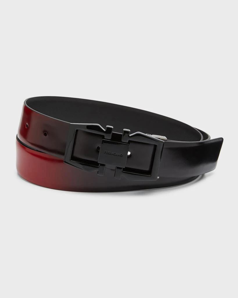 Salvatore Ferragamo Men's Gancini Buckle Belt 1