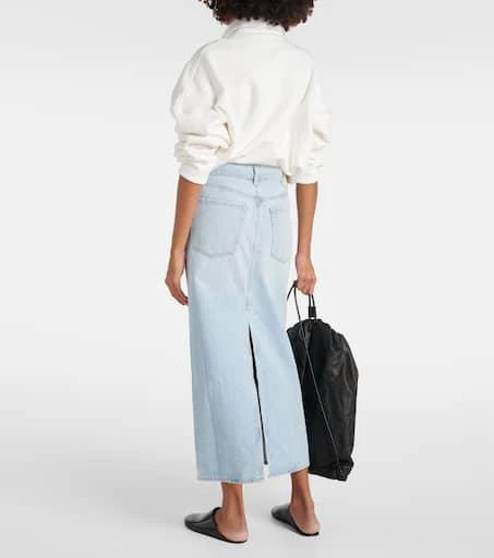 Citizens of Humanity Verona mid-rise denim midi skirt 3