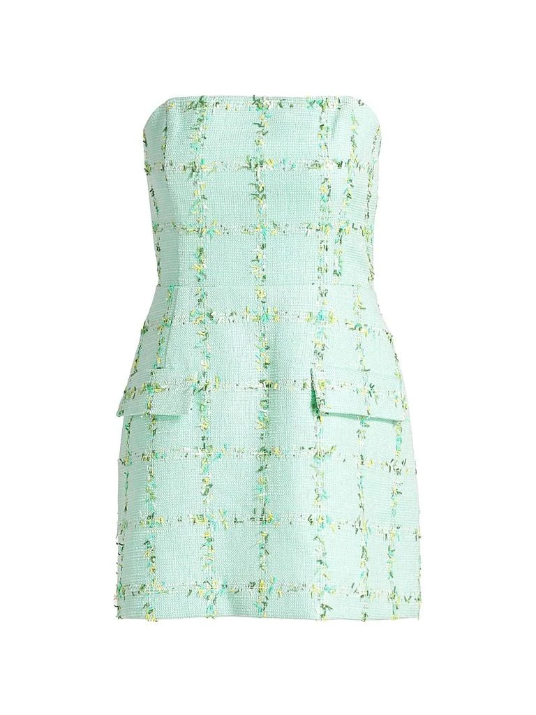 green pattern formal dress Elegant Green Leaf Print Halter Maxi Dress for Weddings and Evenings Custom Color / Above Knee / US16 main image 0
