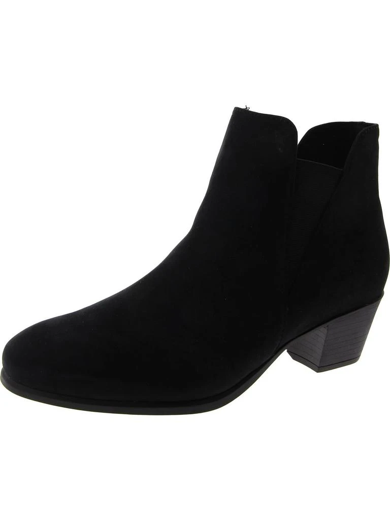 Munro Jackson Womens Nubuck Block Heel Ankle Boots 1