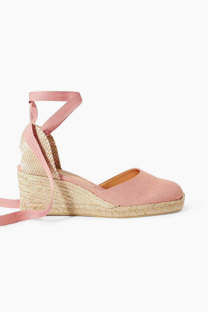 CASTAÑER Carina 60 canvas wedge espadrilles