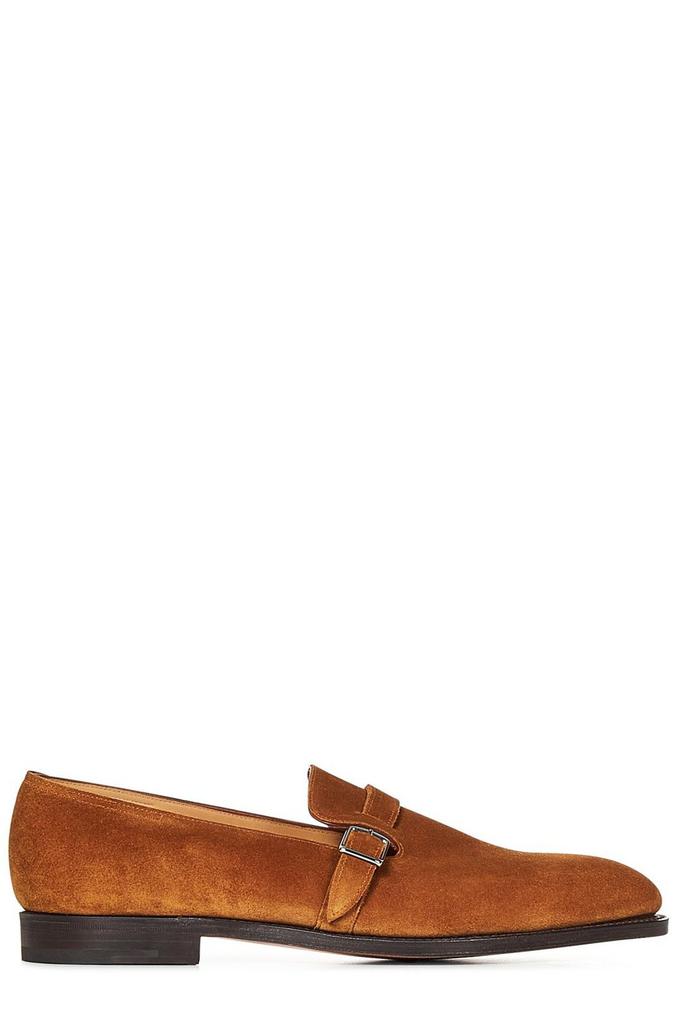 John Lobb John Lobb Buckle-Detailed Almond Toe Loafers