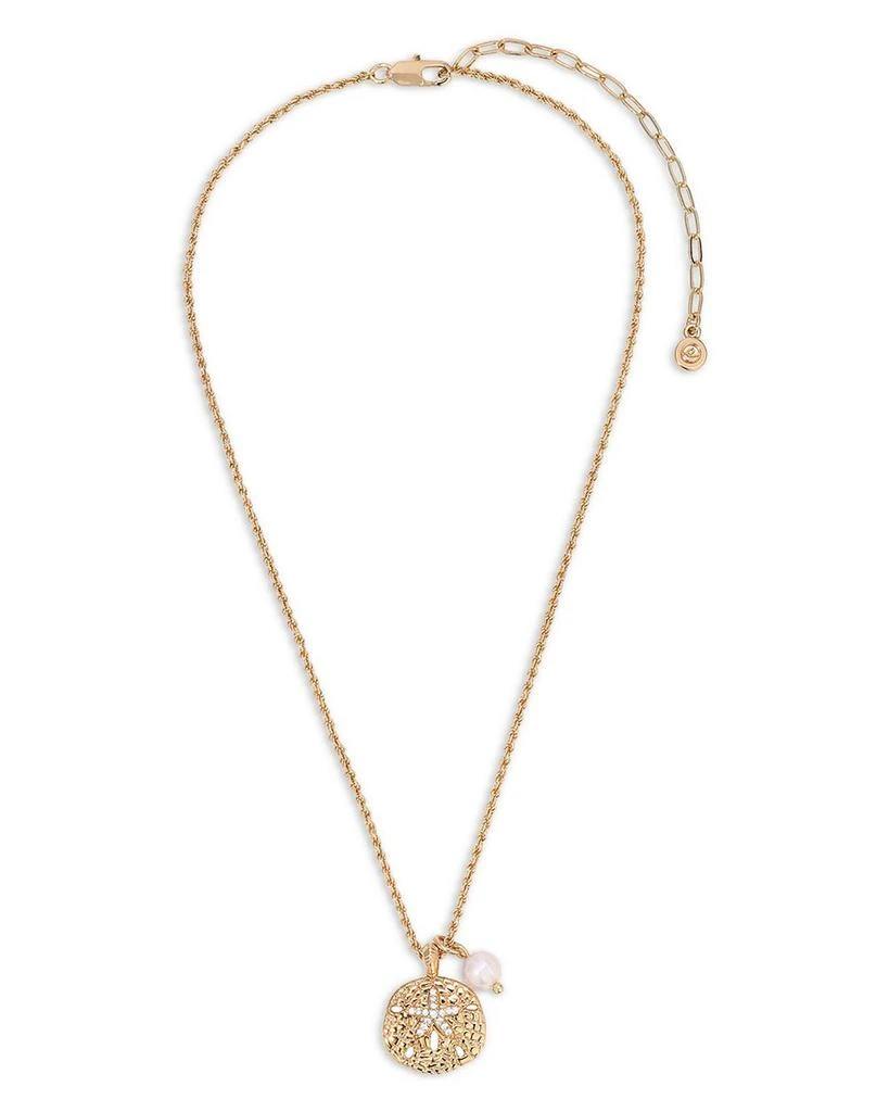 Ettika Jewelry Pavé Sand Dollar
Cultured Freshwater Pearl Pendant Necklace, 15"-18" 3