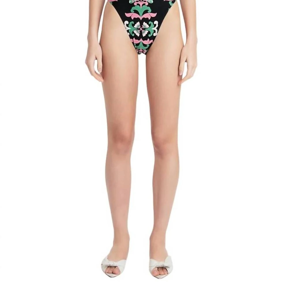 Adriana Degreas Adriana Degreas - Twisted Flower High Leg Strapless Bikini 1