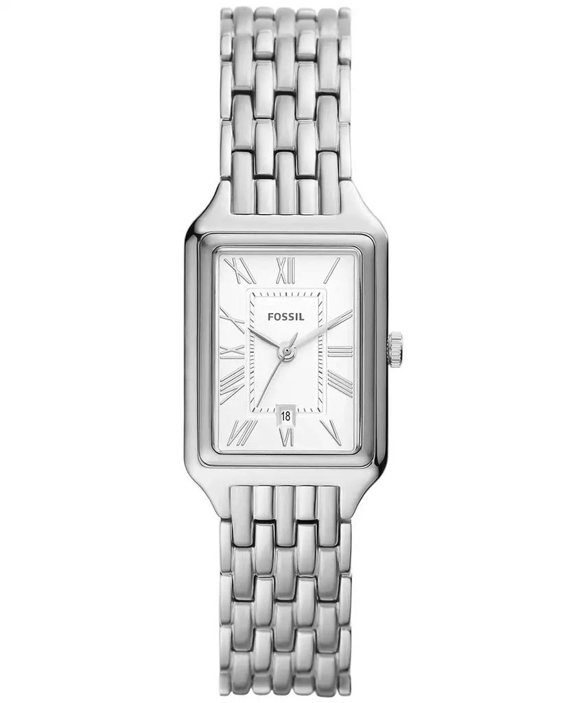 Fossil Women's Raquel Silver-Tone Stainless Steel Bracelet Watch, 23mm 1
