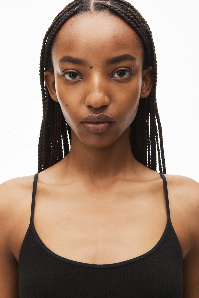 Alexander Wang cami bodysuit in ribbed jersey 4