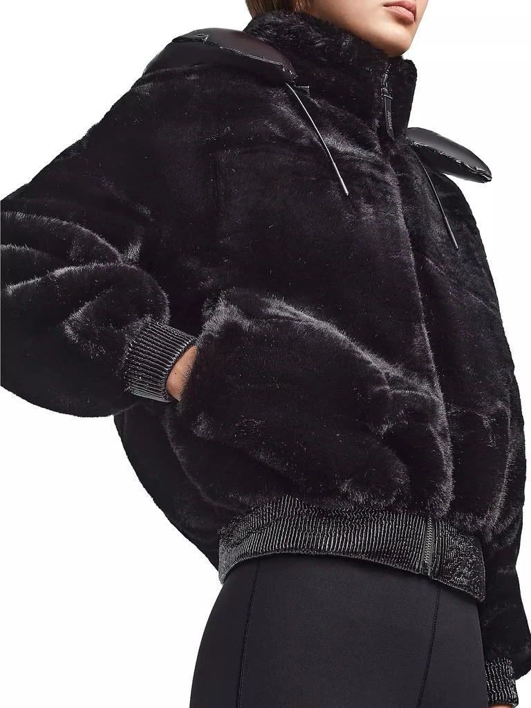 RUDSAK Tori Faux-Fur Zip-Up Bomber Jacket 7