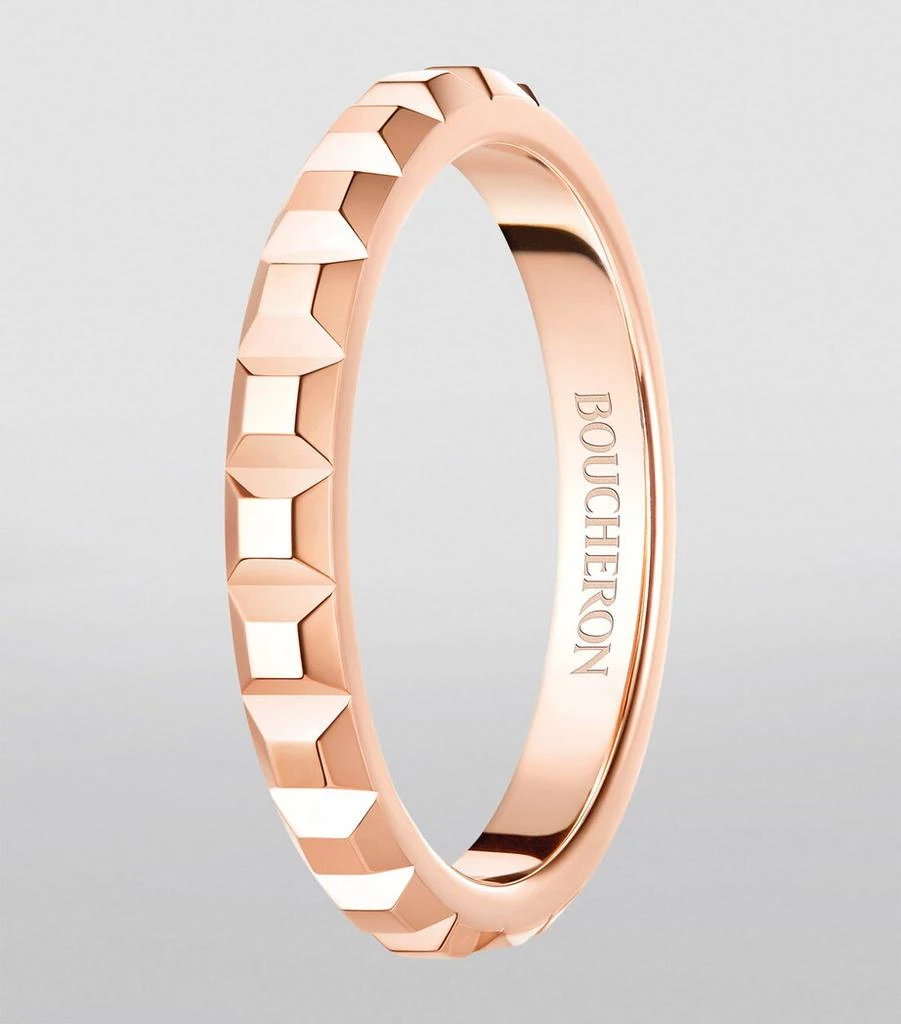 Boucheron Rose Gold Quatre Clou de Paris Wedding Band 2