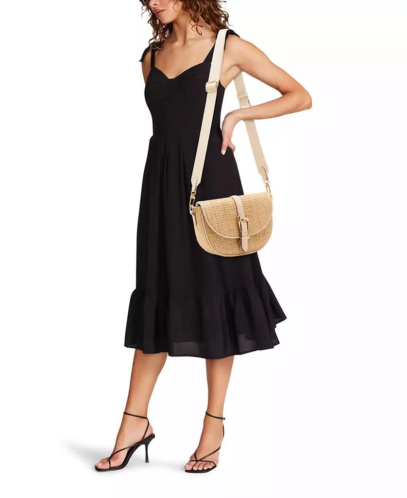 Anne Klein Saddle Convertible Strap Small Crossbody Bag 6