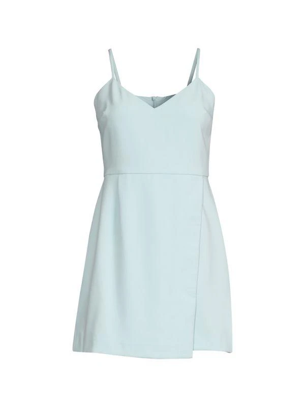 French Connection Whisper Asymmetric A-line Mini Dress 3