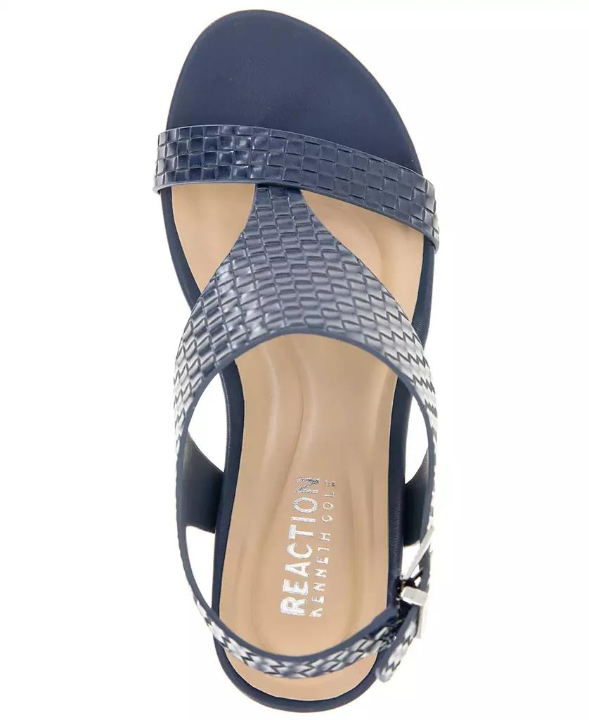 Kenneth Cole Women's Greatly Thong Almond Toe Wedge Sandals 4