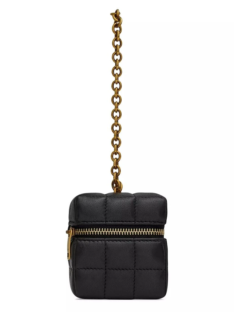 Yves Saint Laurent Cassandre Matelasse Carre Mini Cube in Lambskin 5