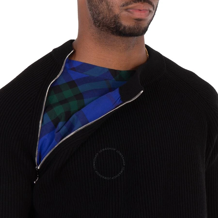 Burberry Zip-Detail Wool Jumper 2